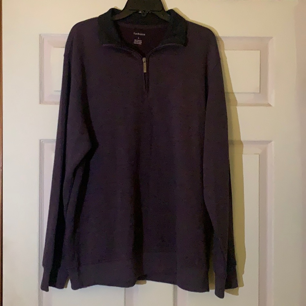Van Heusen Zip Up Pull Over Never Worn